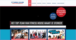 Desktop Screenshot of fitnesshouse.nl